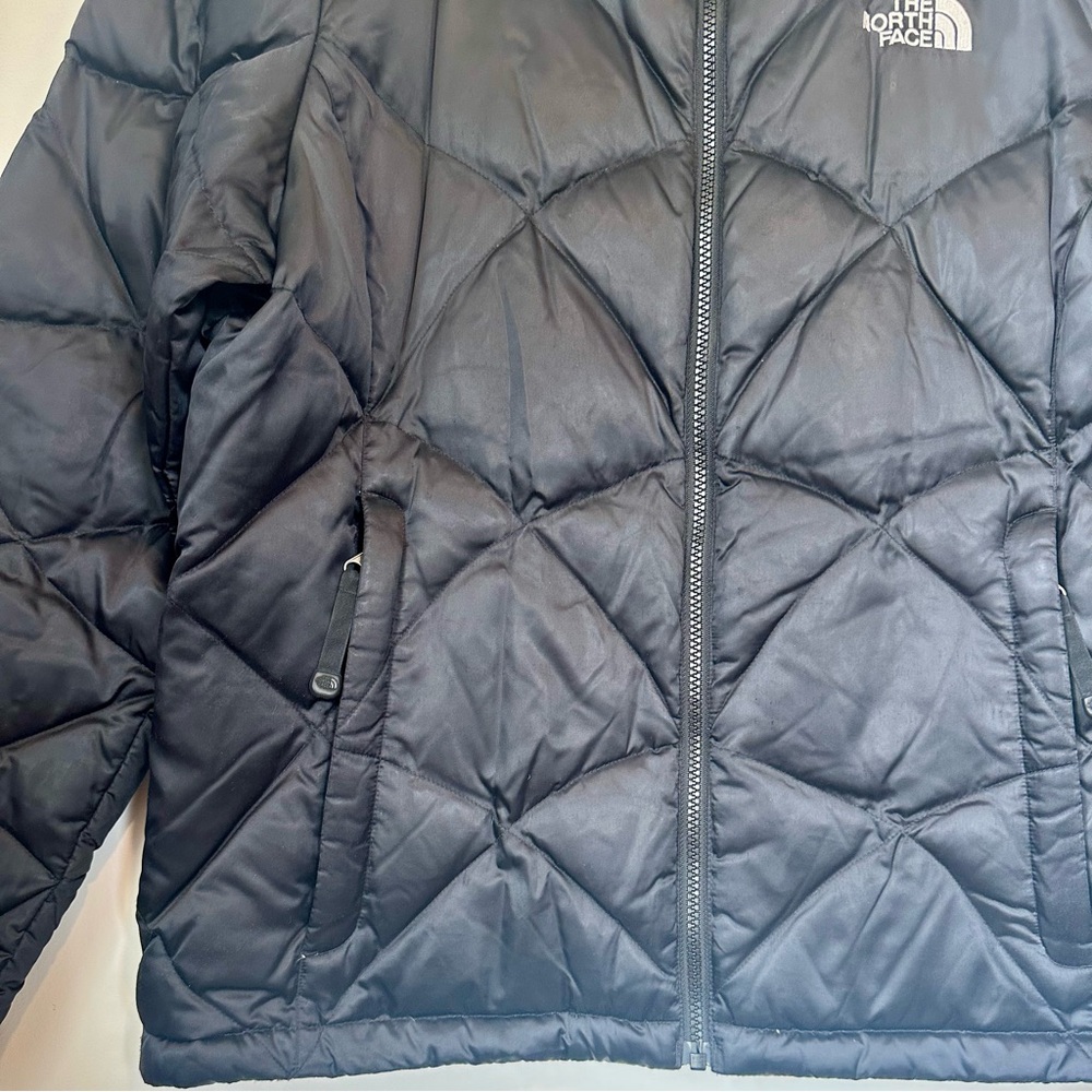 The North Face Women’s 550 Black Insulated Puffer Jacket - Size: Large - Picture 4 of 12